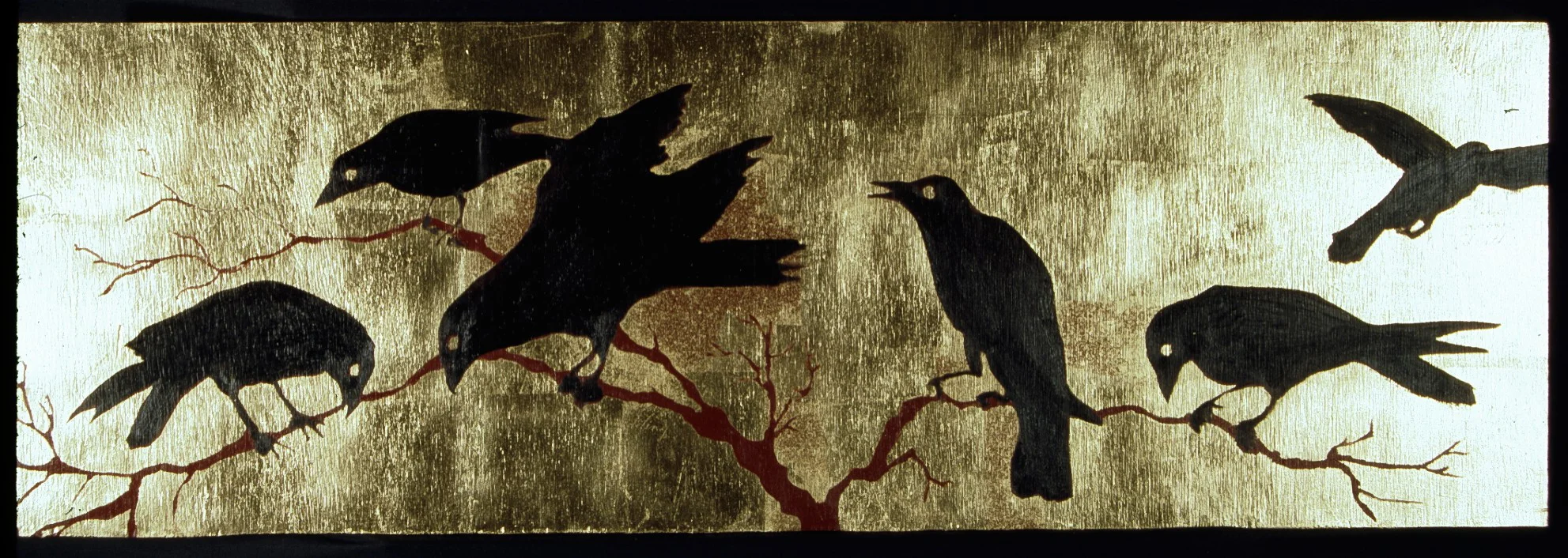 Superstitions #5: One Crow, Sorrow; Two Crows, Mirth; Three Crows, a Wedding; Four Crows, a Birth; Five Crows, Sickness; Six Crows, Death, 1993