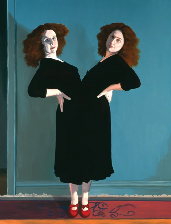 Self-Portrait as Siamese Twins, 1995