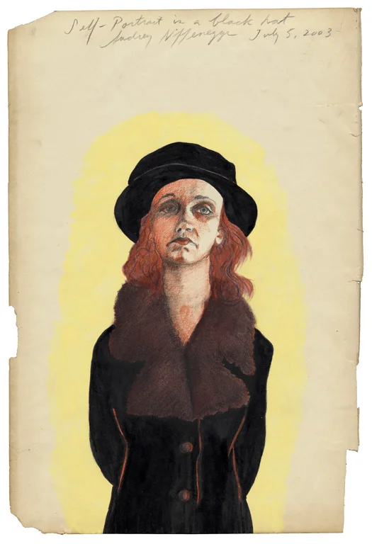 Self Portrait in a Black Hat, 2003