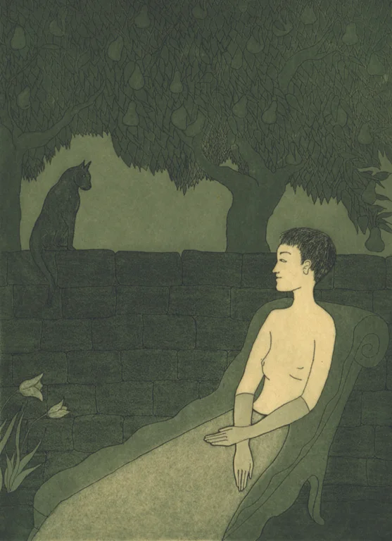 Sometimes, they sat for hours in the garden., 1983 - 1985