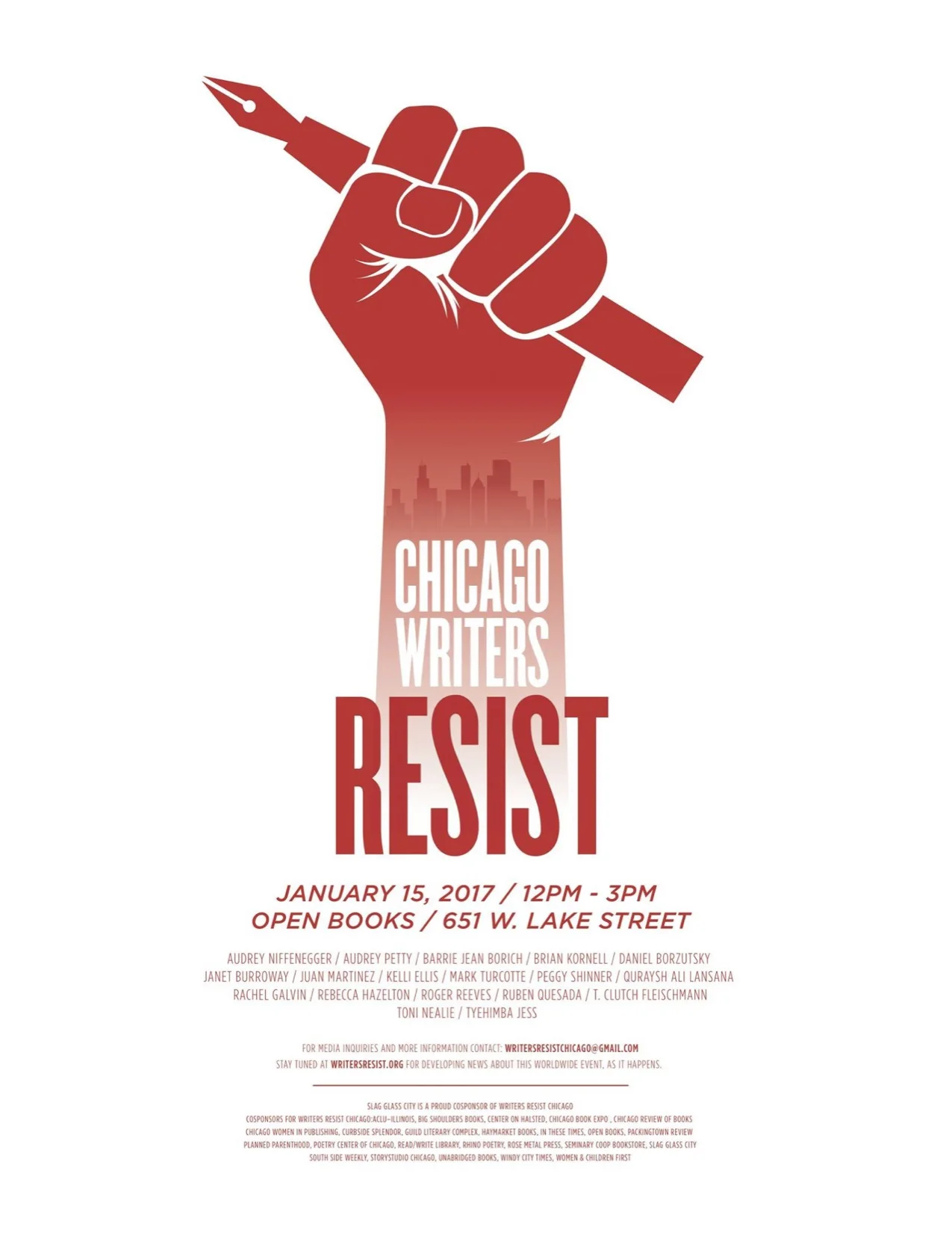 Chicago Writers Resist at Open Books