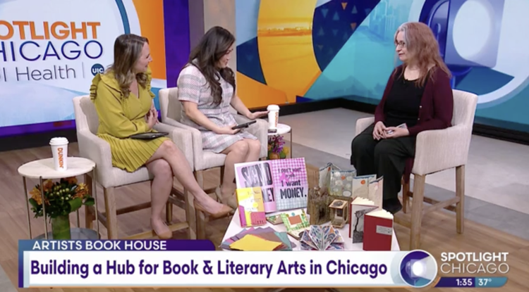 Artists Book House founder Audrey Niffenegger on WGN Spotlight