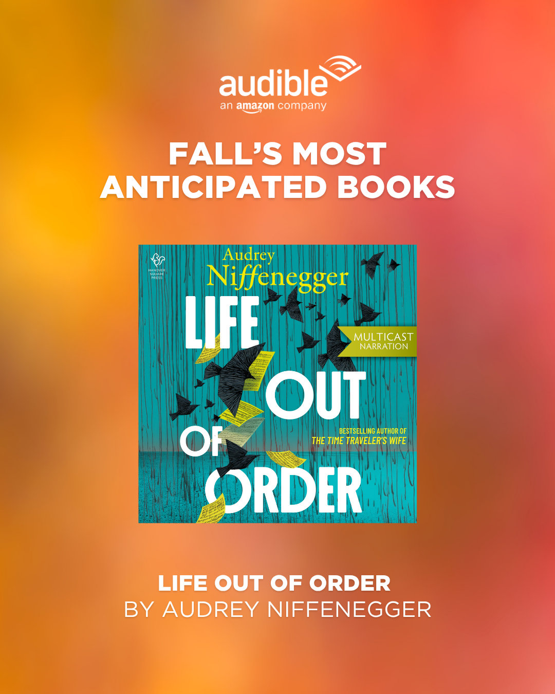 Cozy up to fall’s most anticipated audiobooks