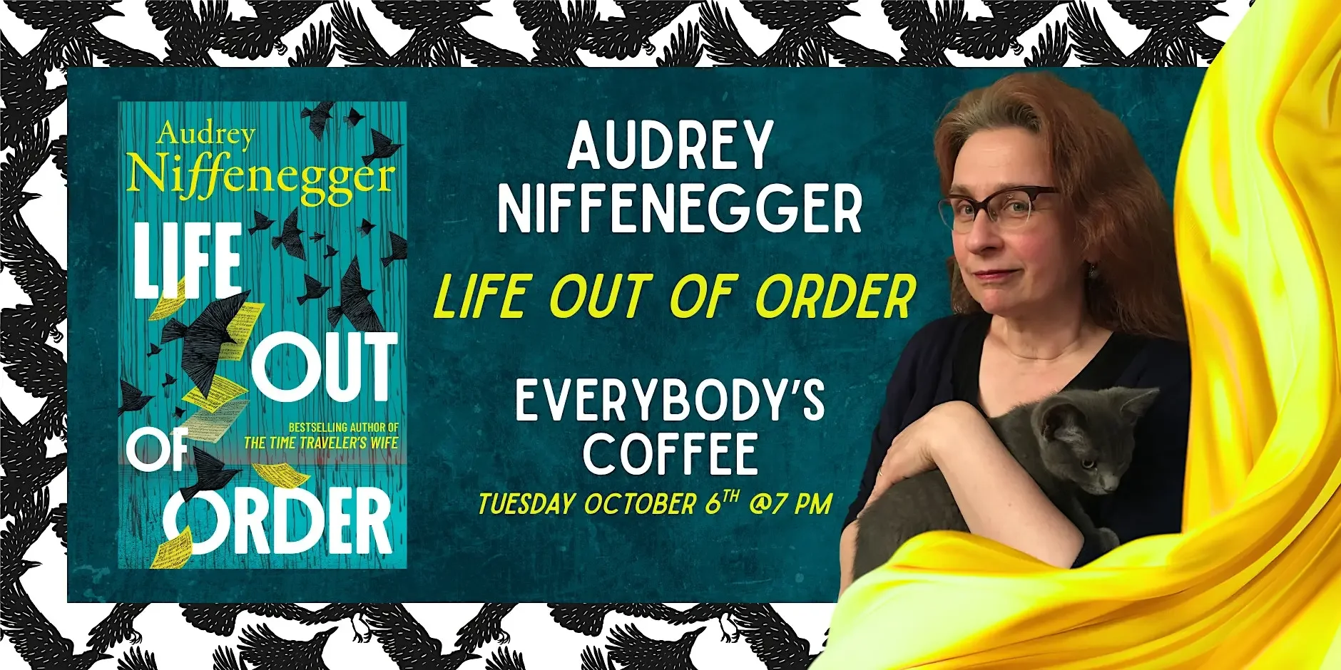 Audrey Niffenegger "Life Out Of Order" Book Discussion