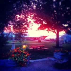 Sunset. Beautiful.