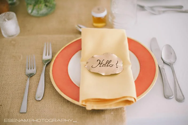 Place setting: Wallflower Design