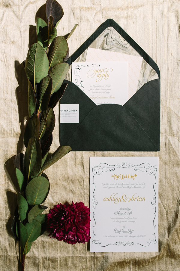 Stationary by Chykalophia Design | Booth Photographics 