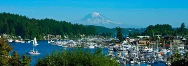 The town of Gig Harbor, Washington, training site for the 2019 week long summer sandplay trainings.