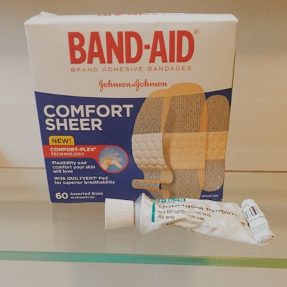 Our medical stash.