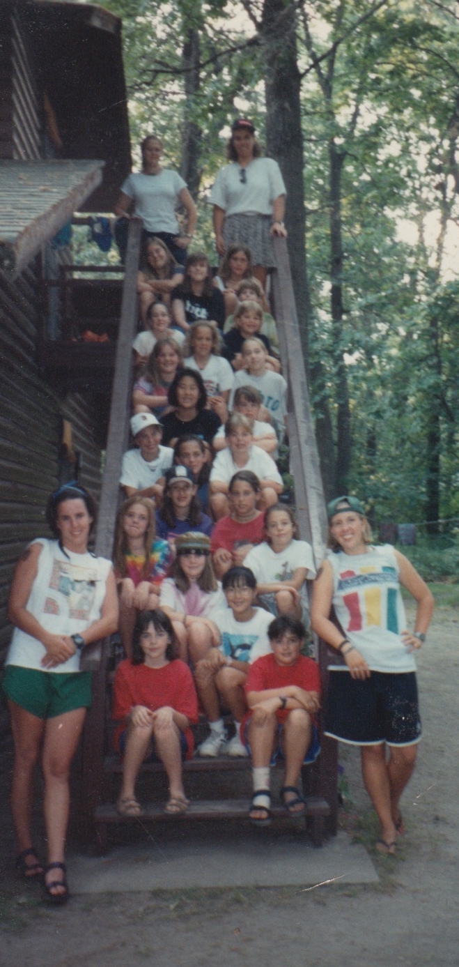 The Oriole cabin at Camp Lake Hubert circa 1993. A brief but catalytic and deeply happy memory. Also, this photo was mailed to me by my camp bestie, Annelyse, during our 3 year penpal spell. Rad, right?