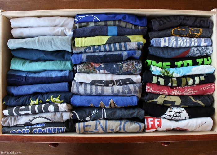 Looks great. But can we talk about the fact that YOU HAVE 32 T-SHIRTS?!!!