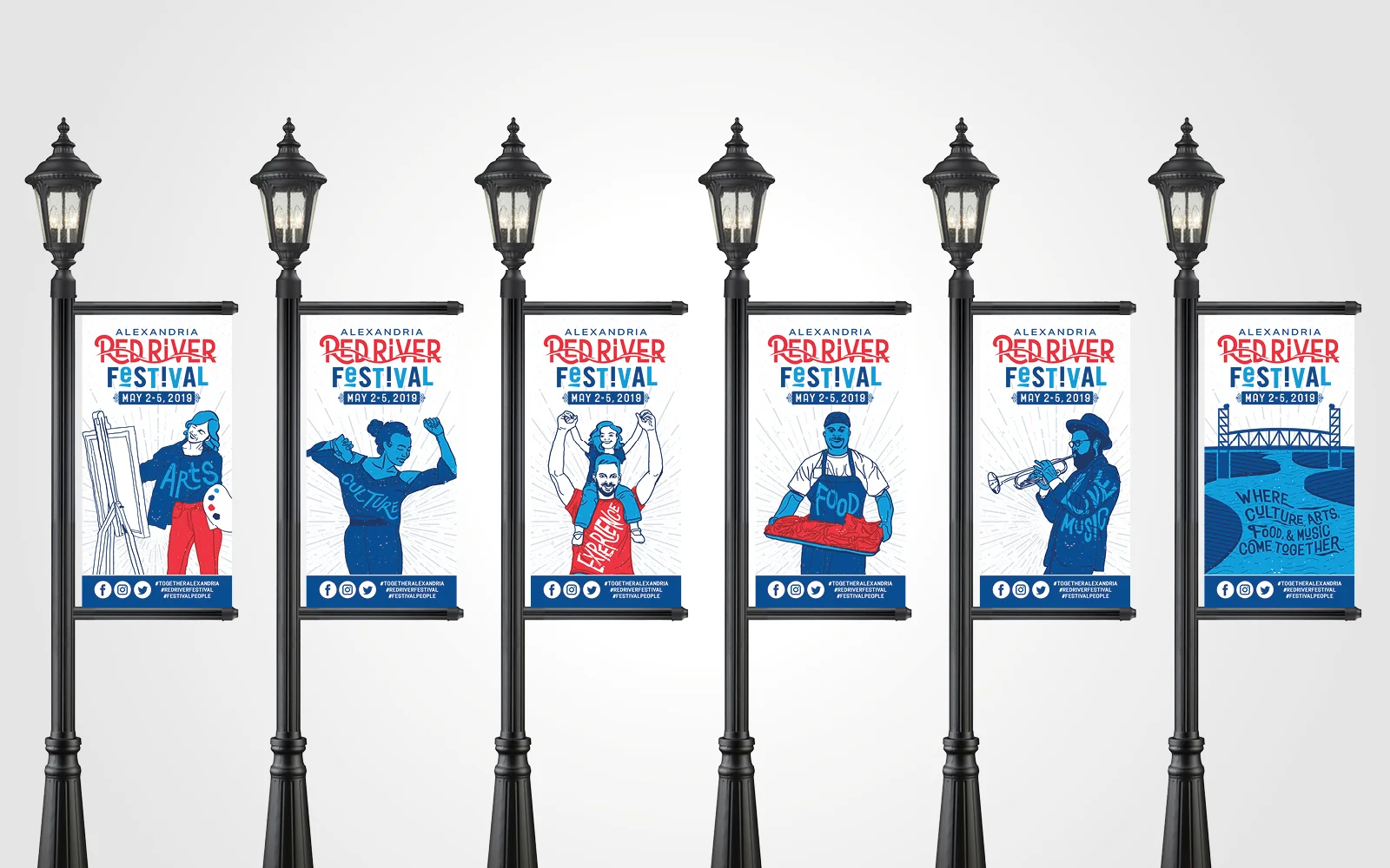 Light Pole Signage