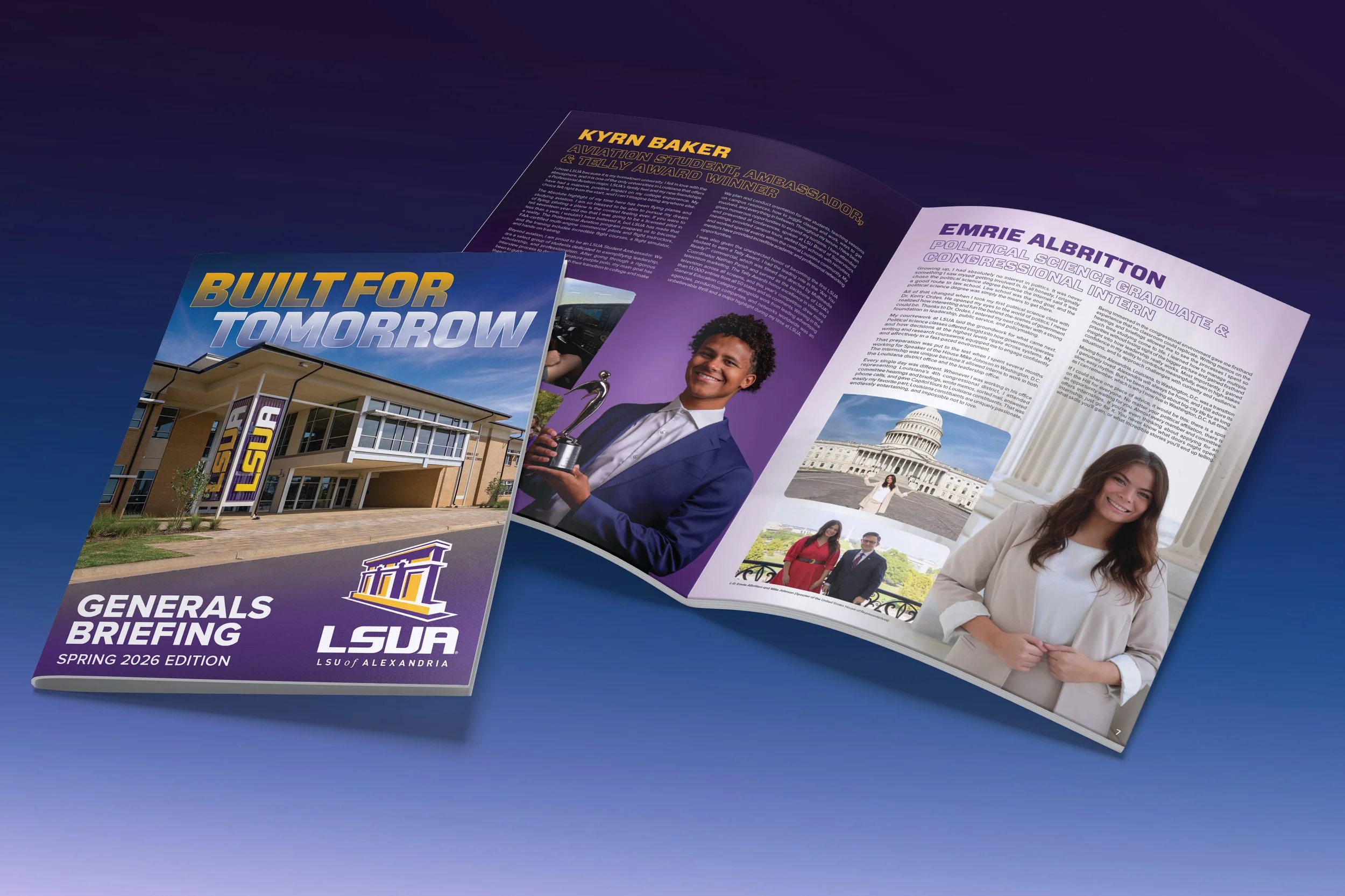 LSUA Generals Briefing Magazine Spring 2026 Edition