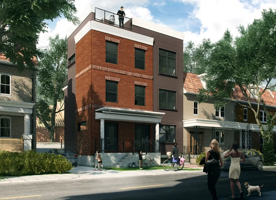 View from Across 5th Street