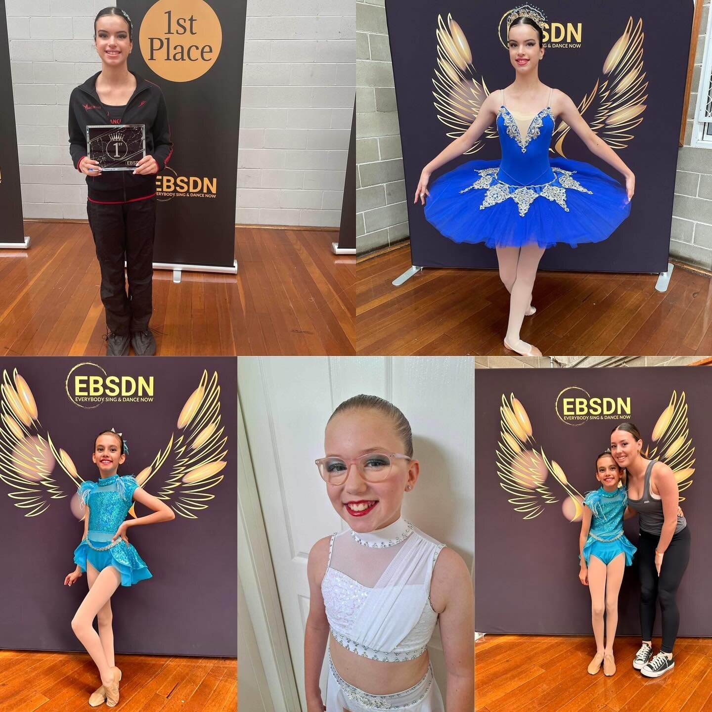 Grace, Jasmine and Rose danced beautifully  @ebsdn.aus today to start their 2024 Eisteddfods year. 
A huge congratulations to Grace who was awarded 🥇🏆performing her Classical Ballet for the very first time. We are super proud of Jasmine and Rose an