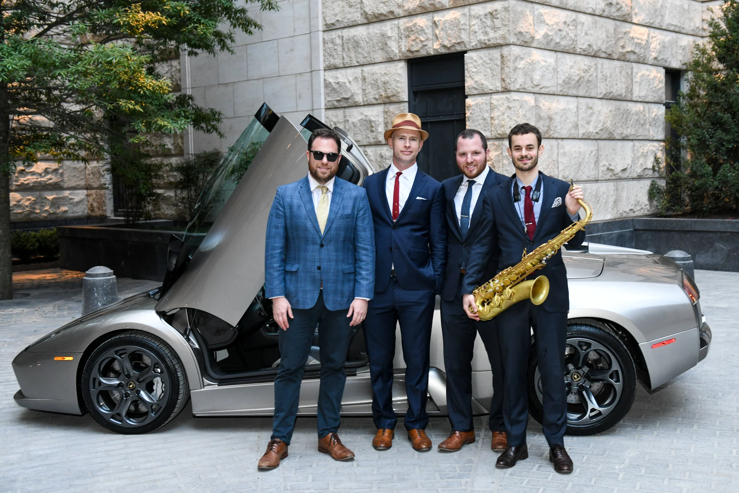 Cocktail hour at luxury Tribeca property, 70 Vestry