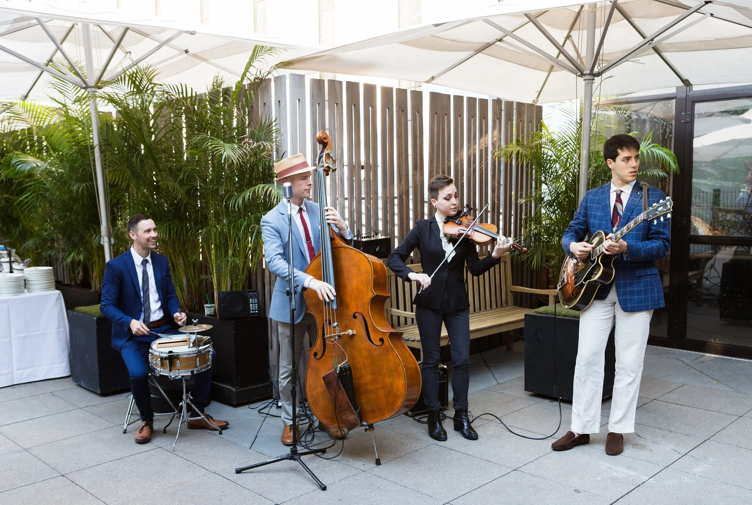 Cocktail hour at Bryant Park Grill