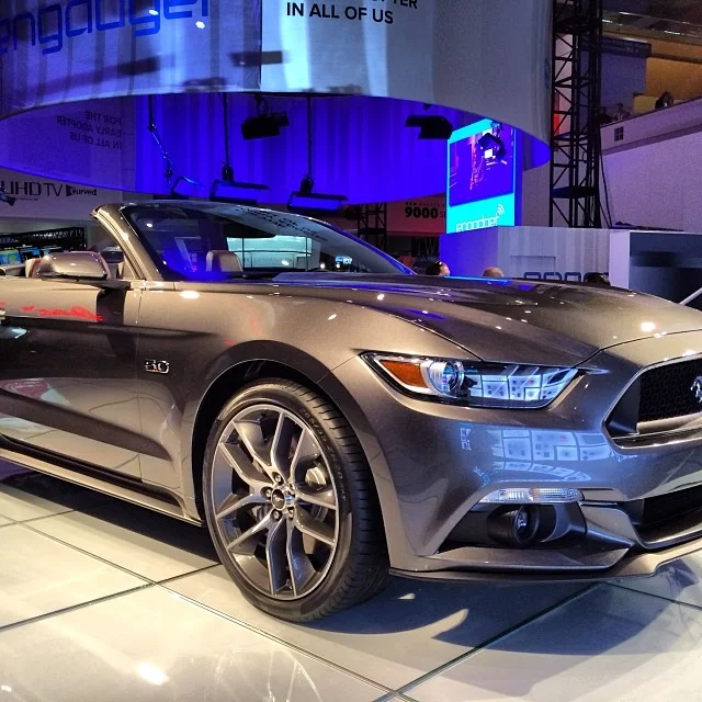 Unveiling of the new Mustang