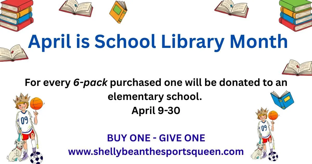 Together, let's get more sporty girl books in school libraries!