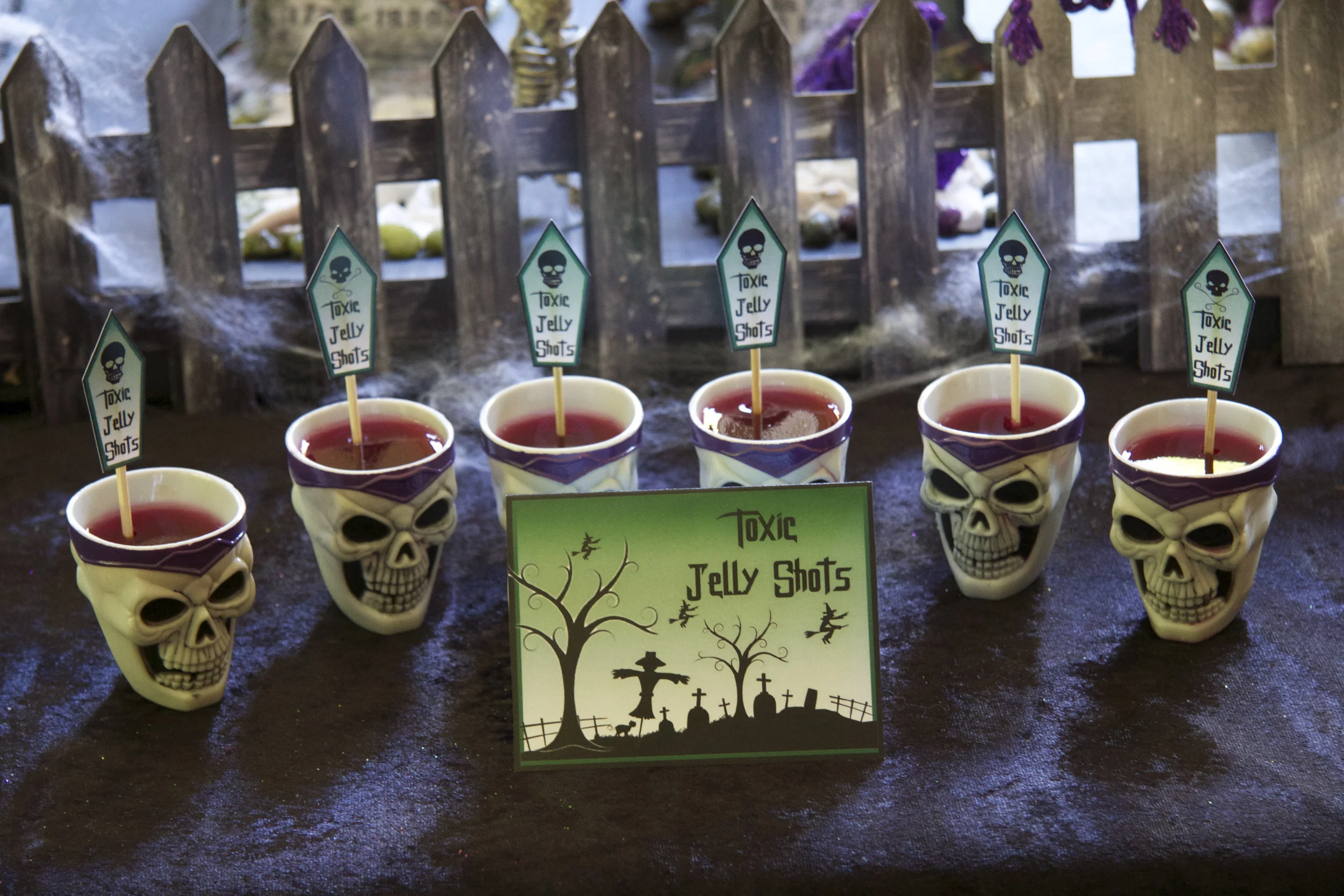 Halloween Vodka Jelly Shots