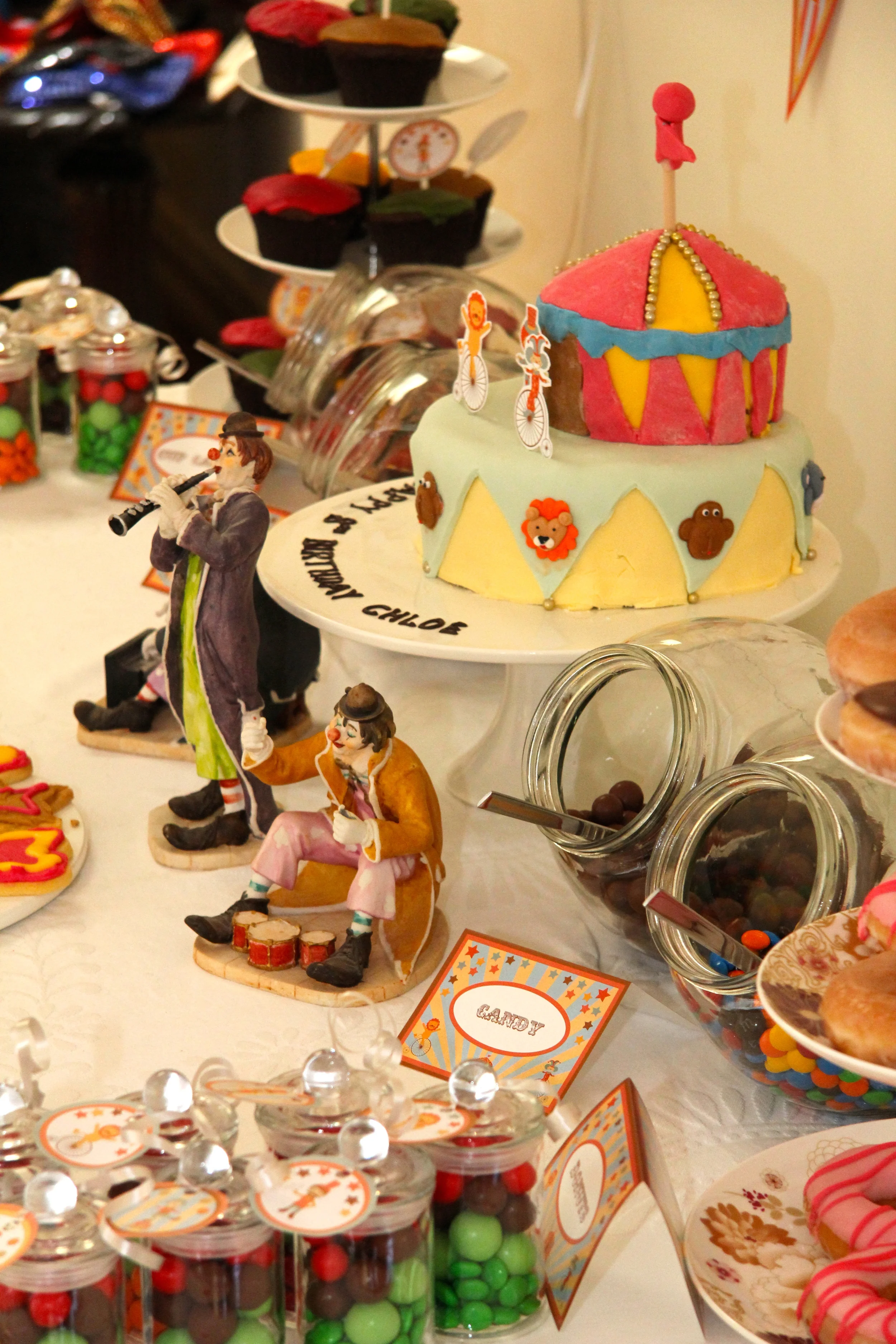 Circus Carnival Dessert Table