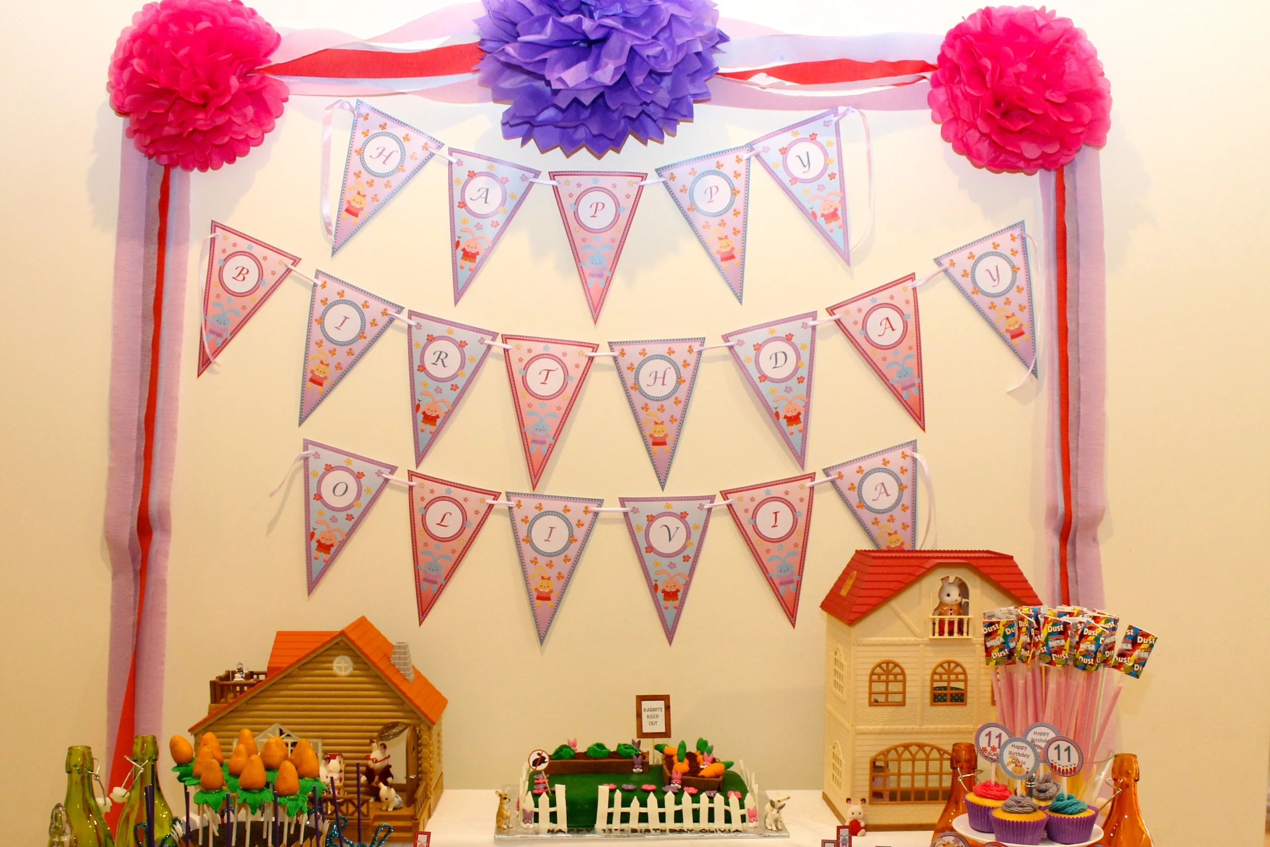 Happy Birthday - Customised Birthday Banner