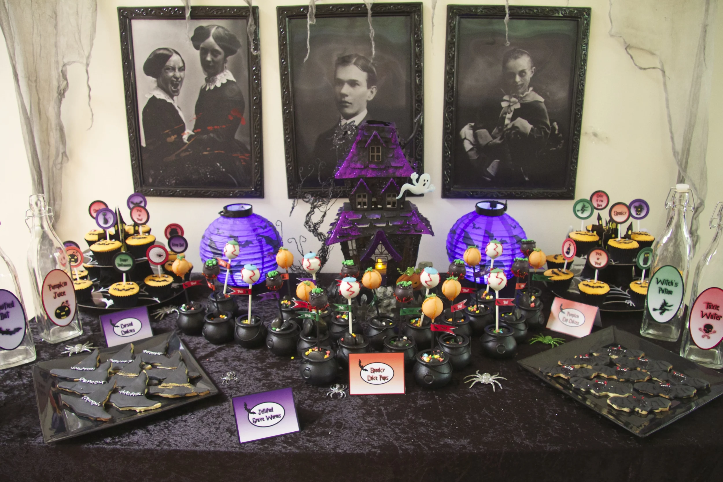 Halloween Dessert Table