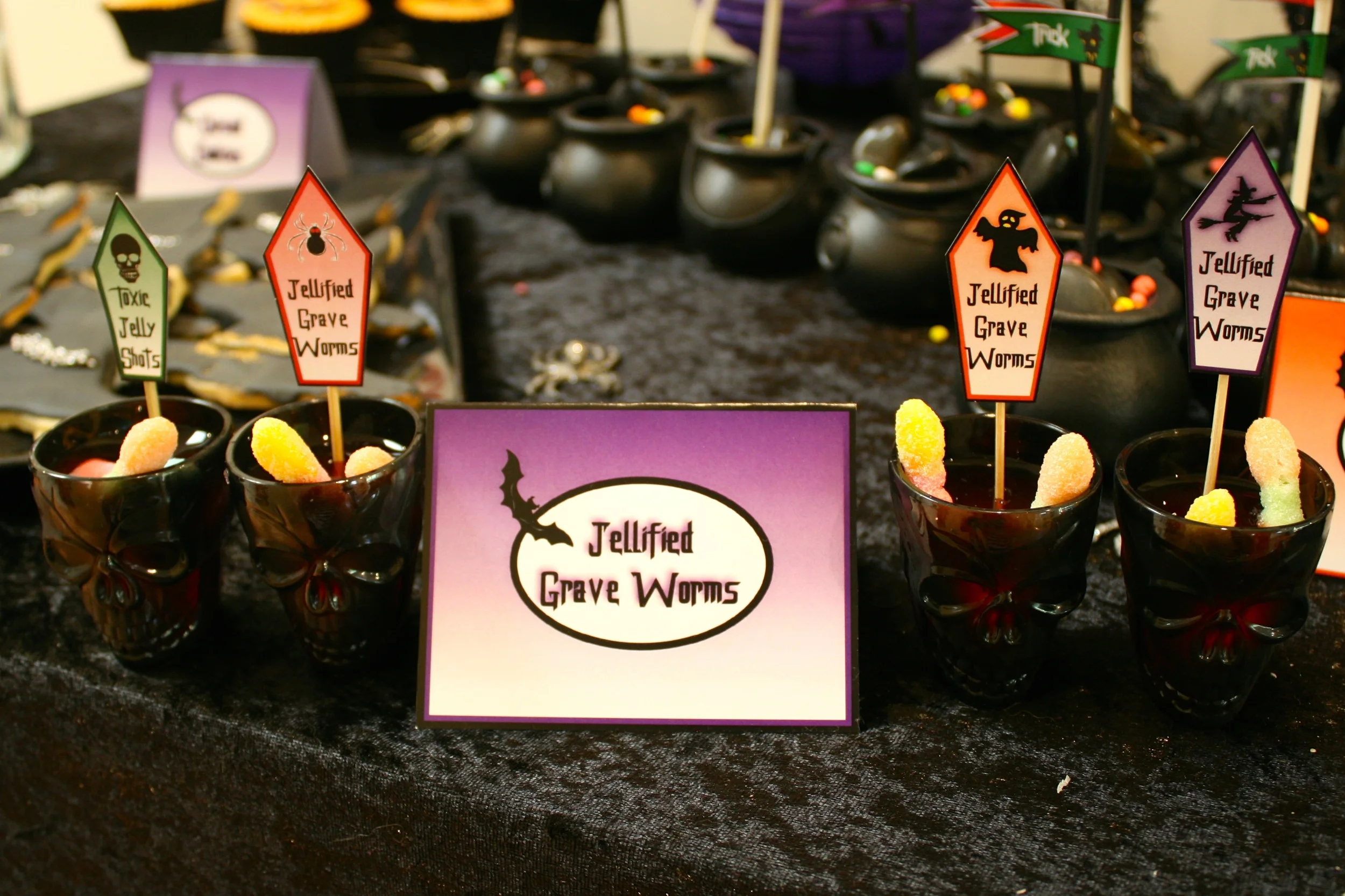 Halloween Jelly Shots