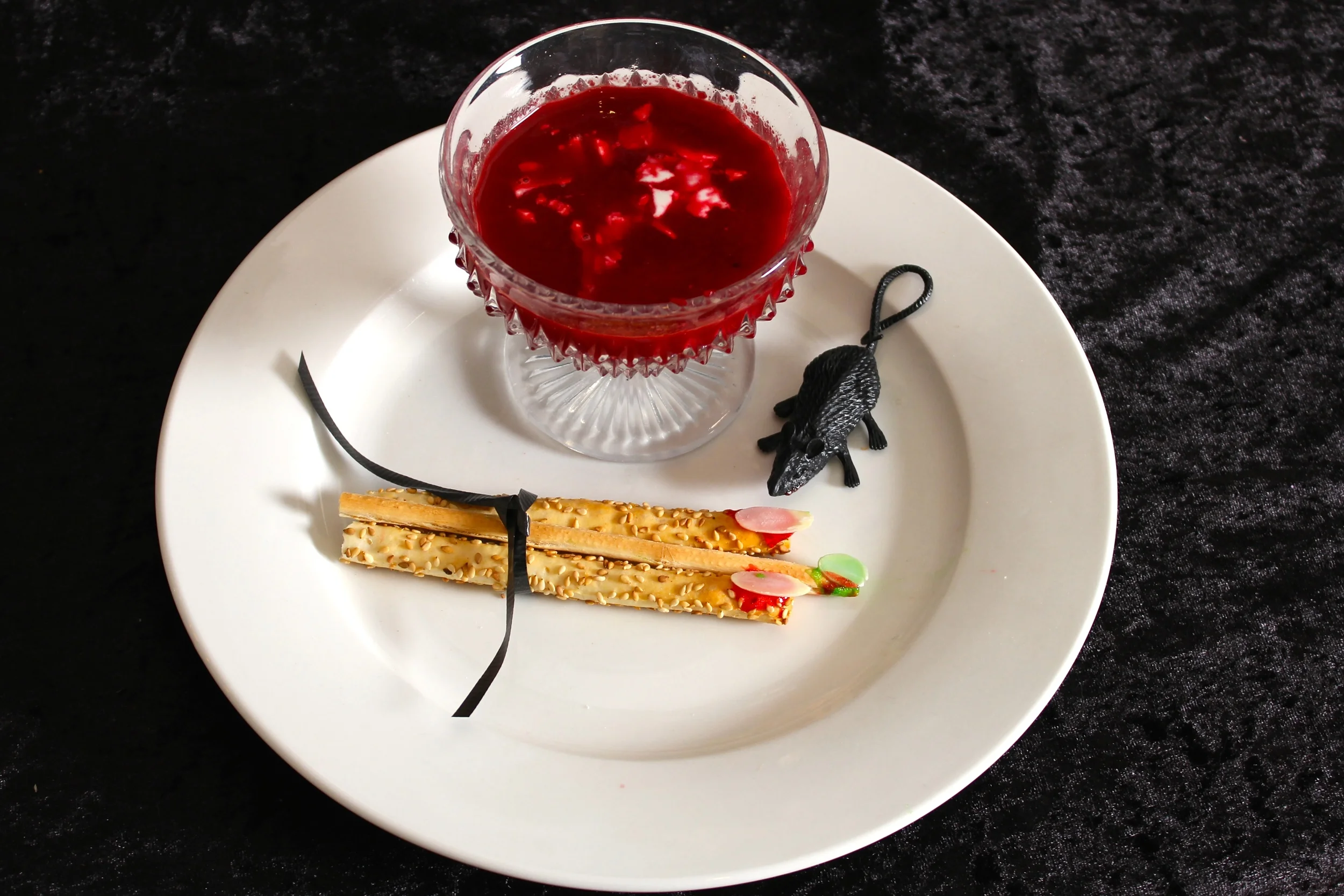 Gothic Dinner Party - Borscht with Italian Bread