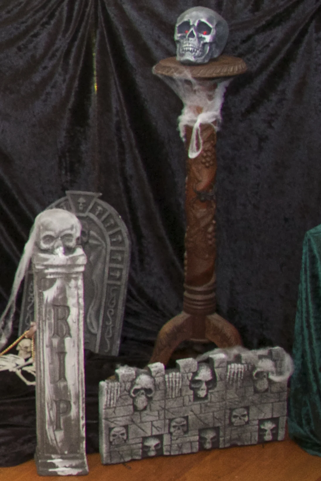 Halloween Indoor Graveyard