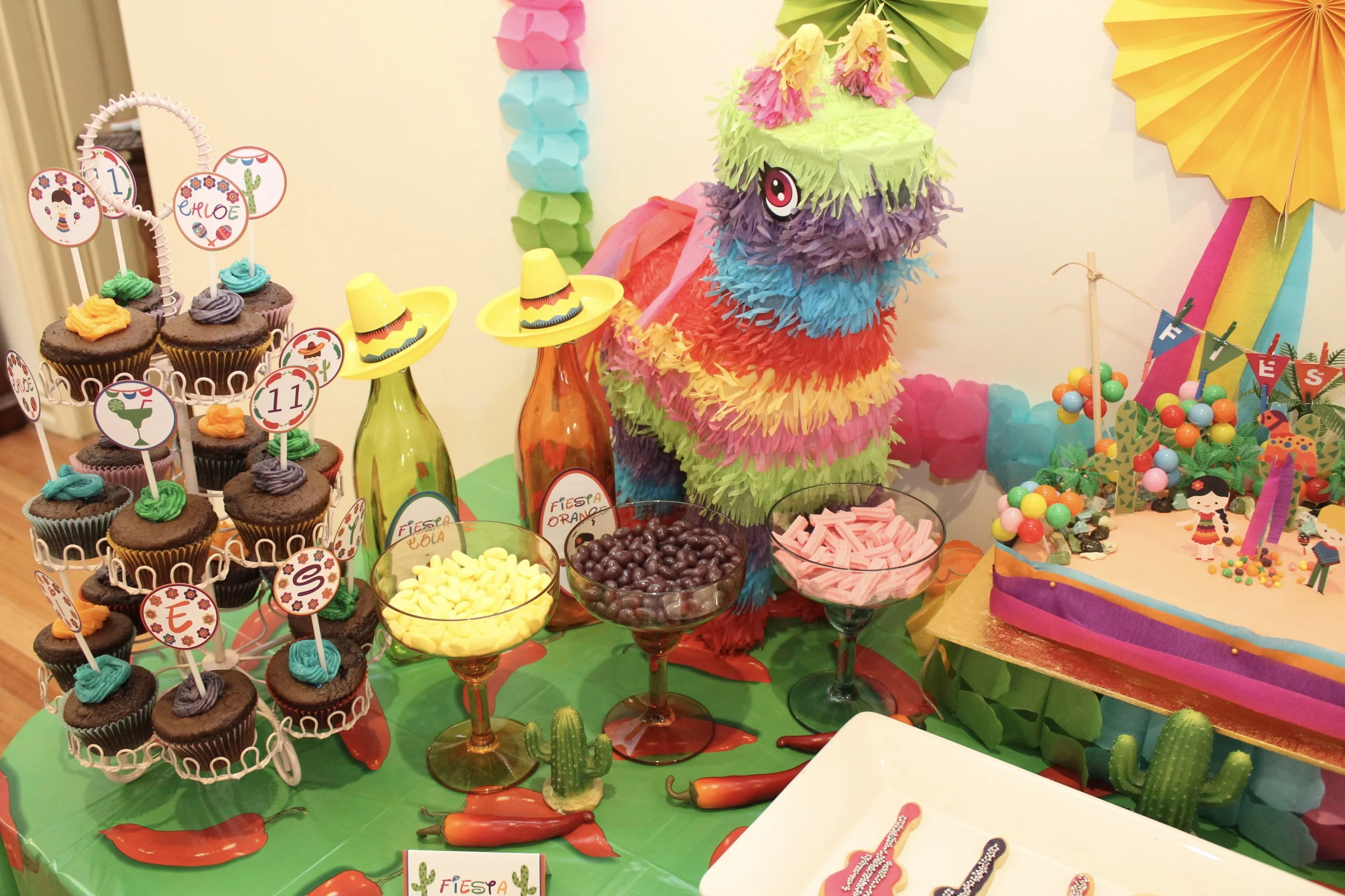 Mexican Party With Dessert Table And Games Chic Party Ideas