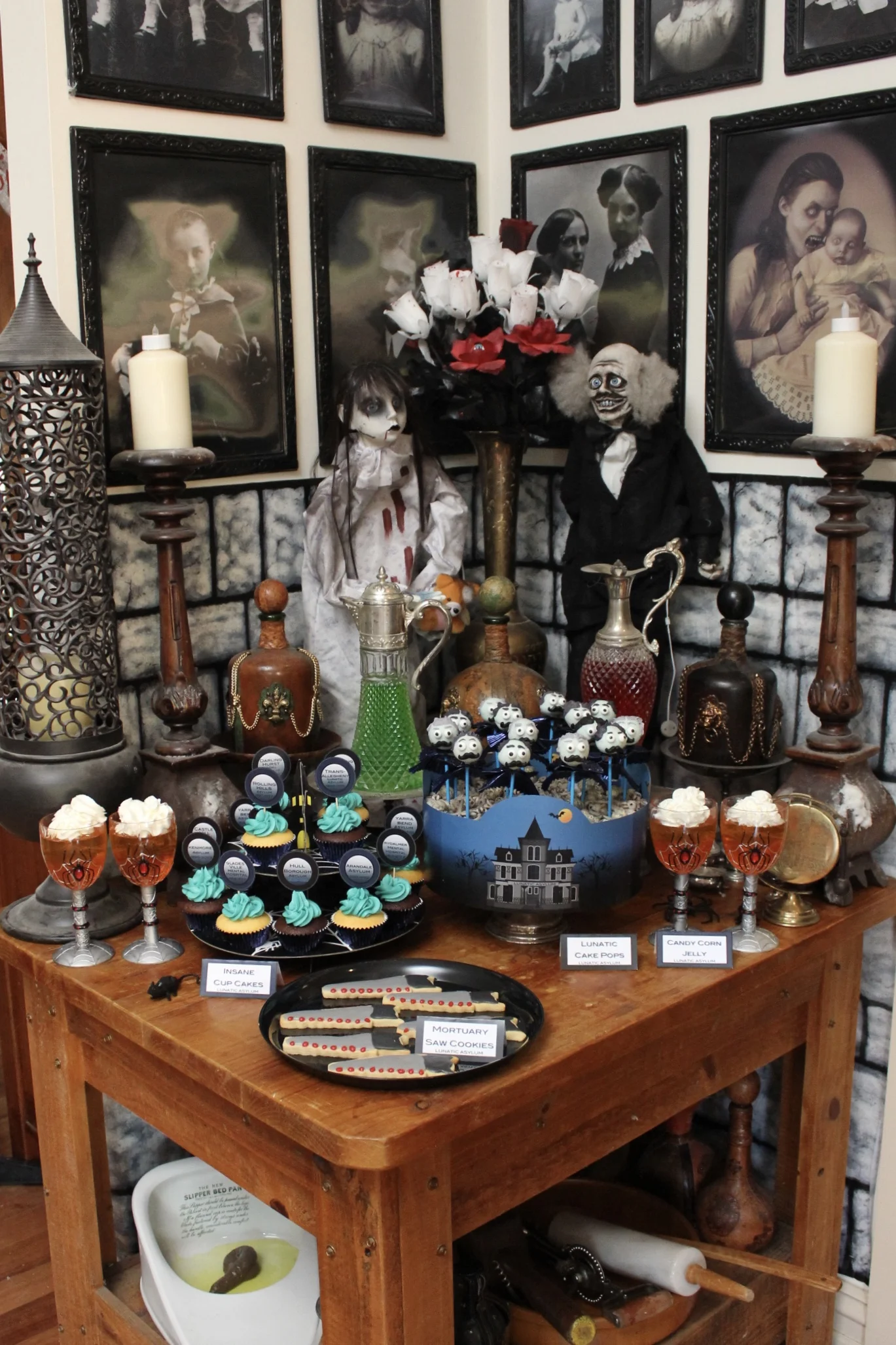 Asylum Dessert table