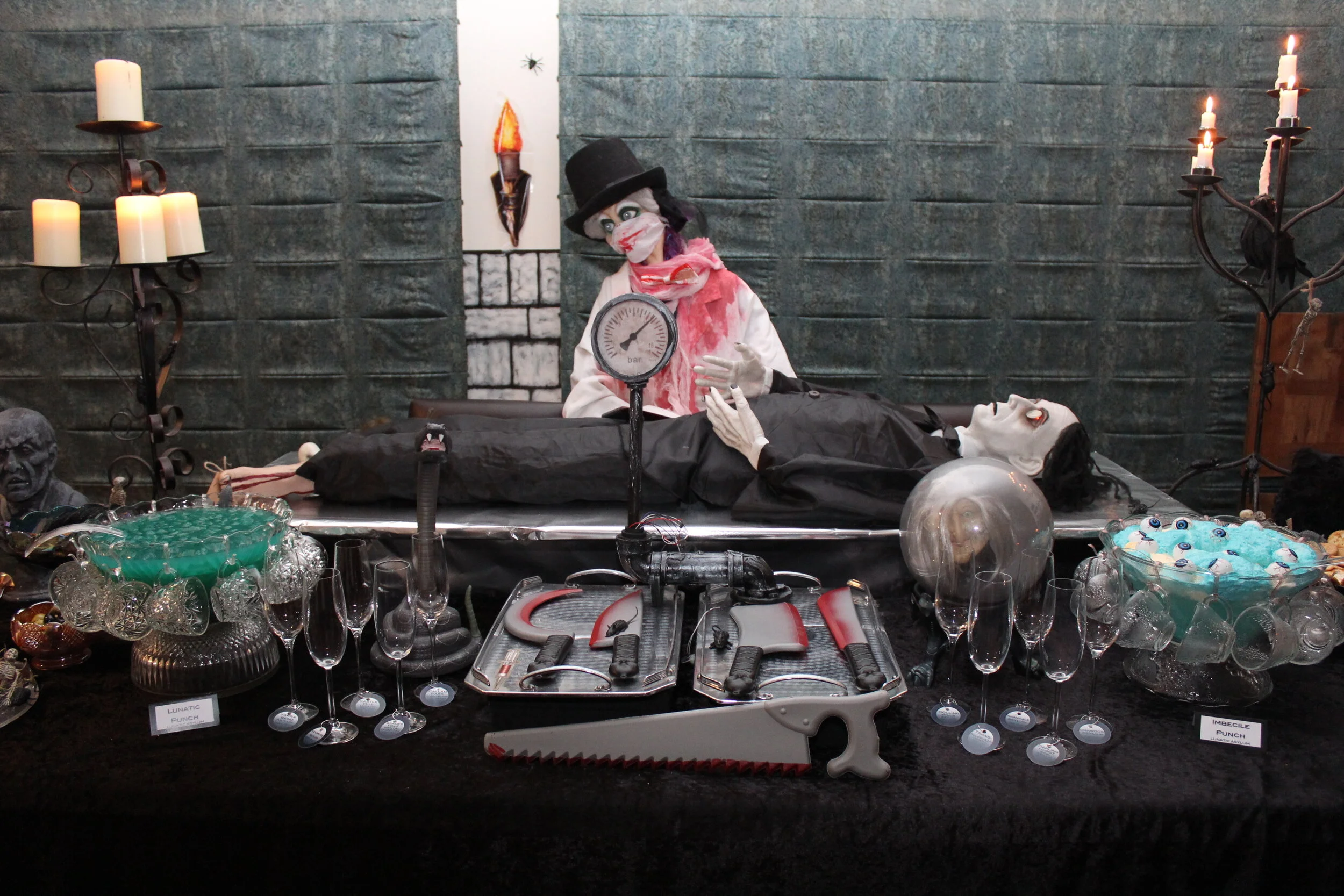 Halloween Asylum Party