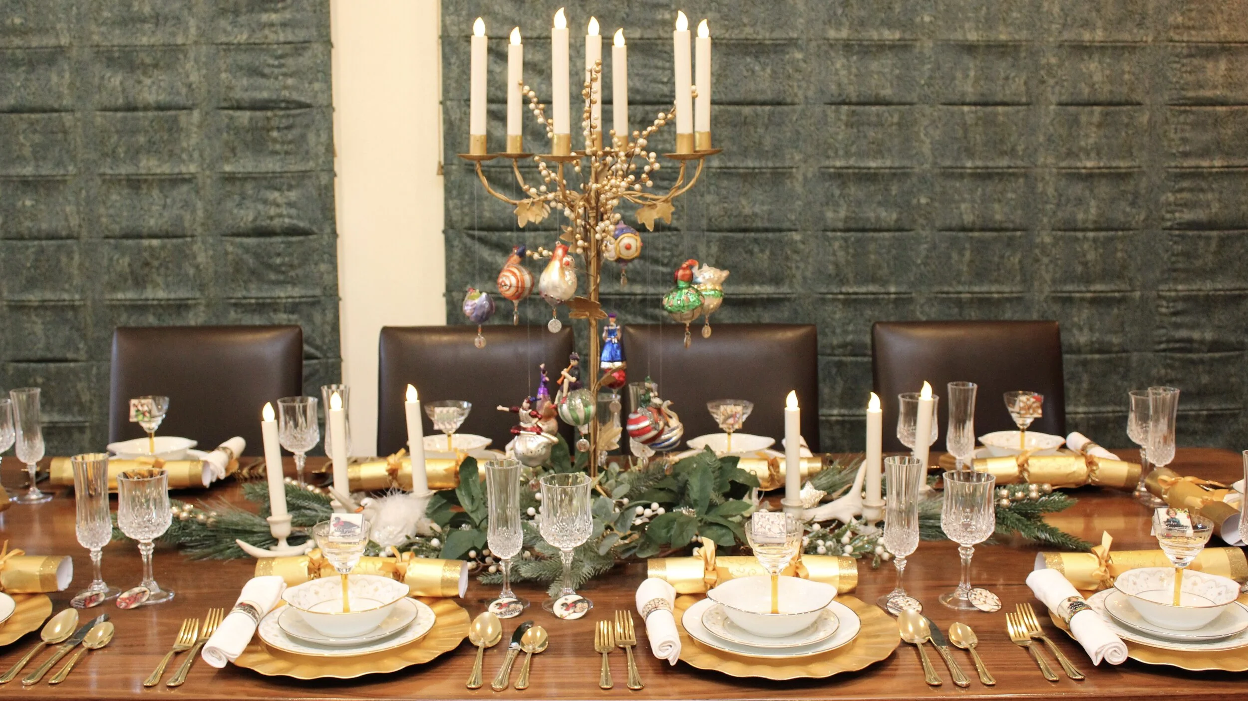 12 Days of Christmas Christmas Table