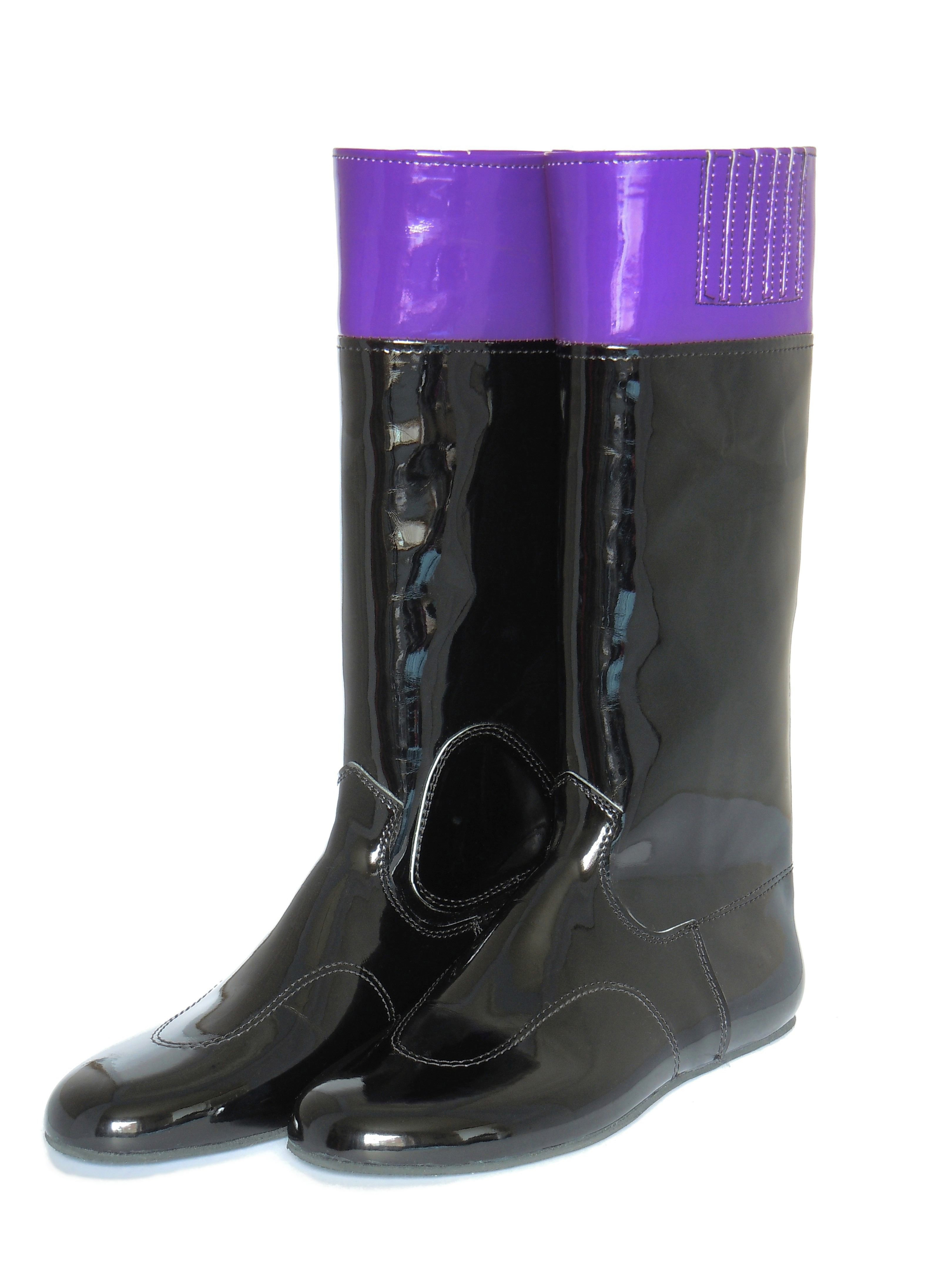 Purple Top Race Boots