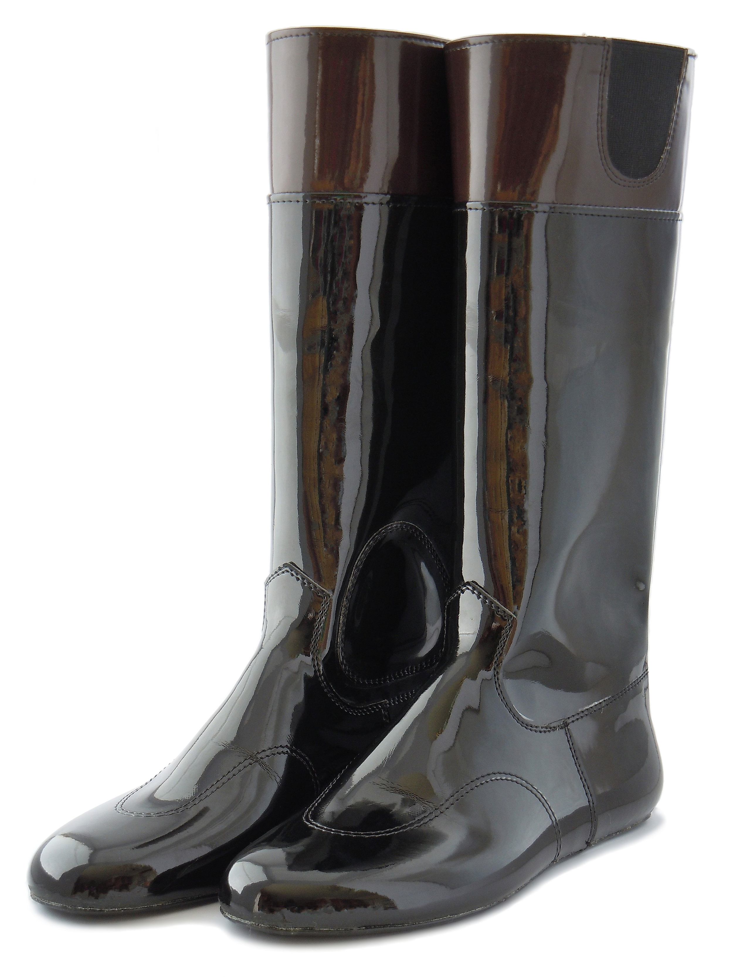 Dark Brown Top Race Boots