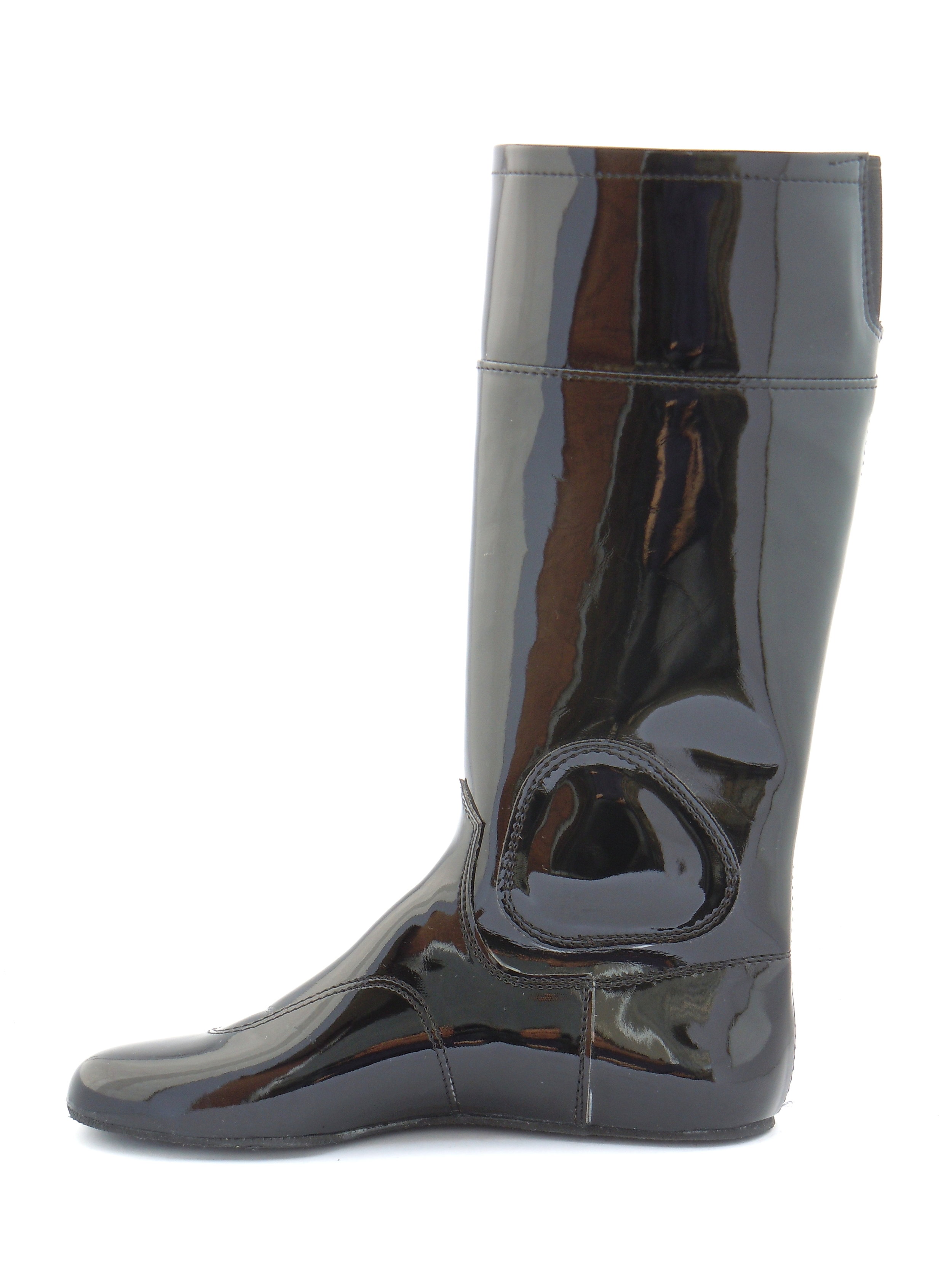  Pull-On Race Boots with Rear U-Shape Elastic (Side)