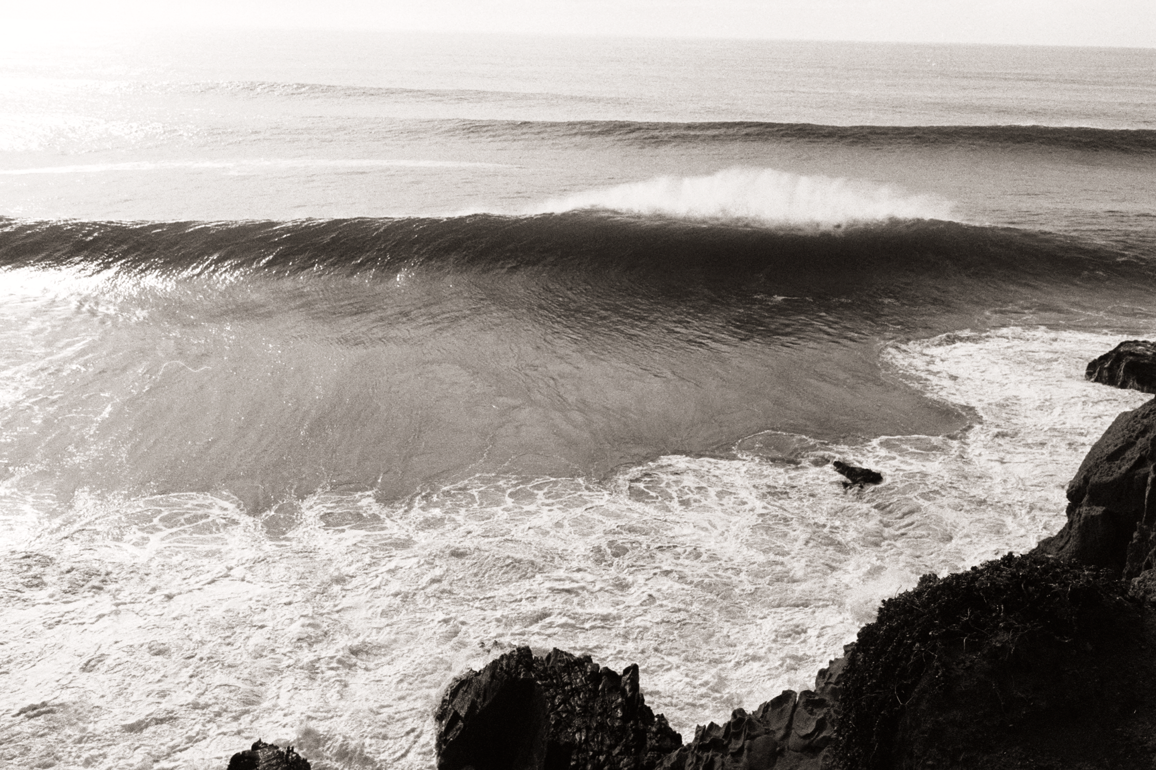 Photograph from Pfieffer Beach, Big Sur - Nikonos III - By Kyle Scialpi