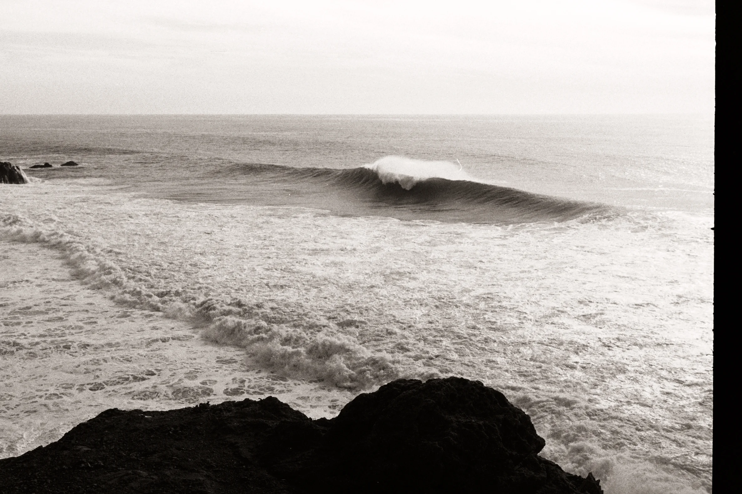Photograph from Pfieffer Beach, Big Sur - Nikonos III - By Kyle Scialpi