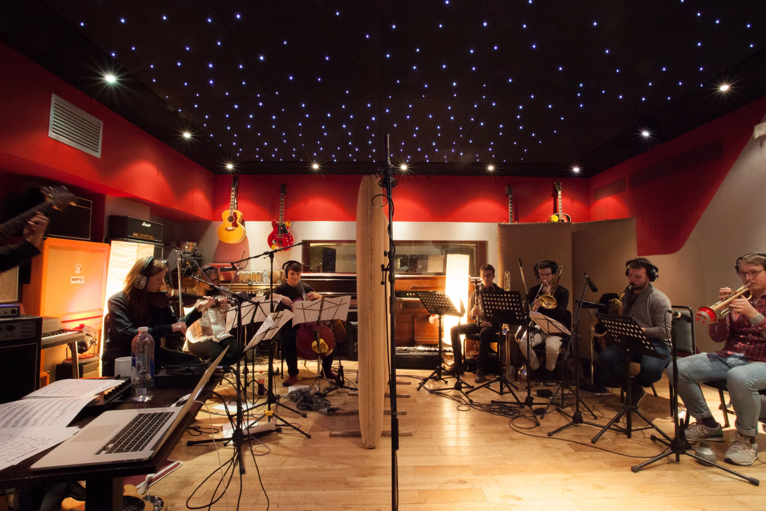 Recording the Reworks One EP at Dean Street Studios in London 2016 © Alex Freeman Photography