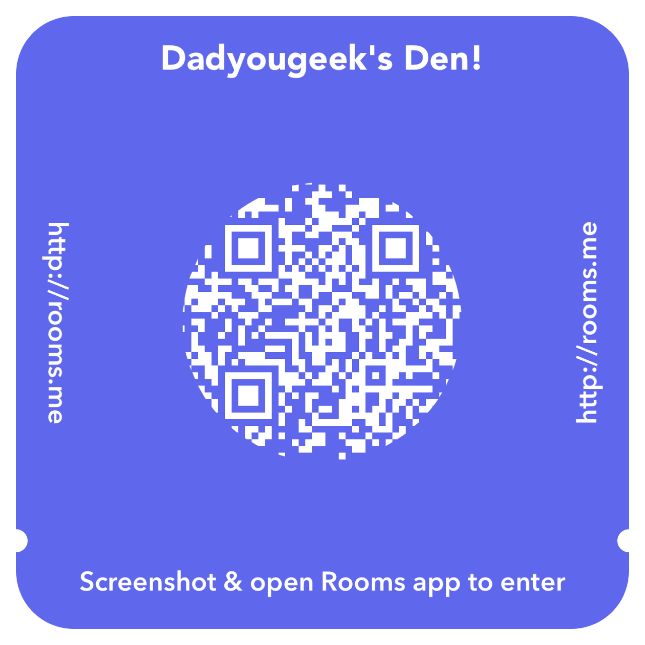 This is the QR code for the public room I have made on Rooms