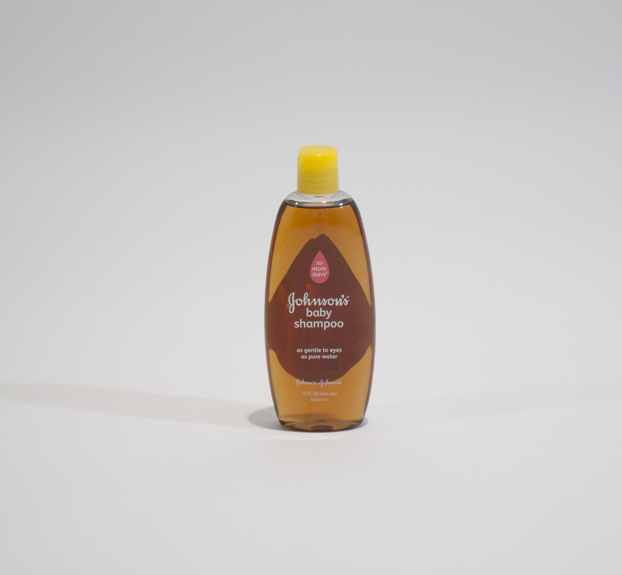 No More Tears - Johnson's baby shampoo bottle and bourbon