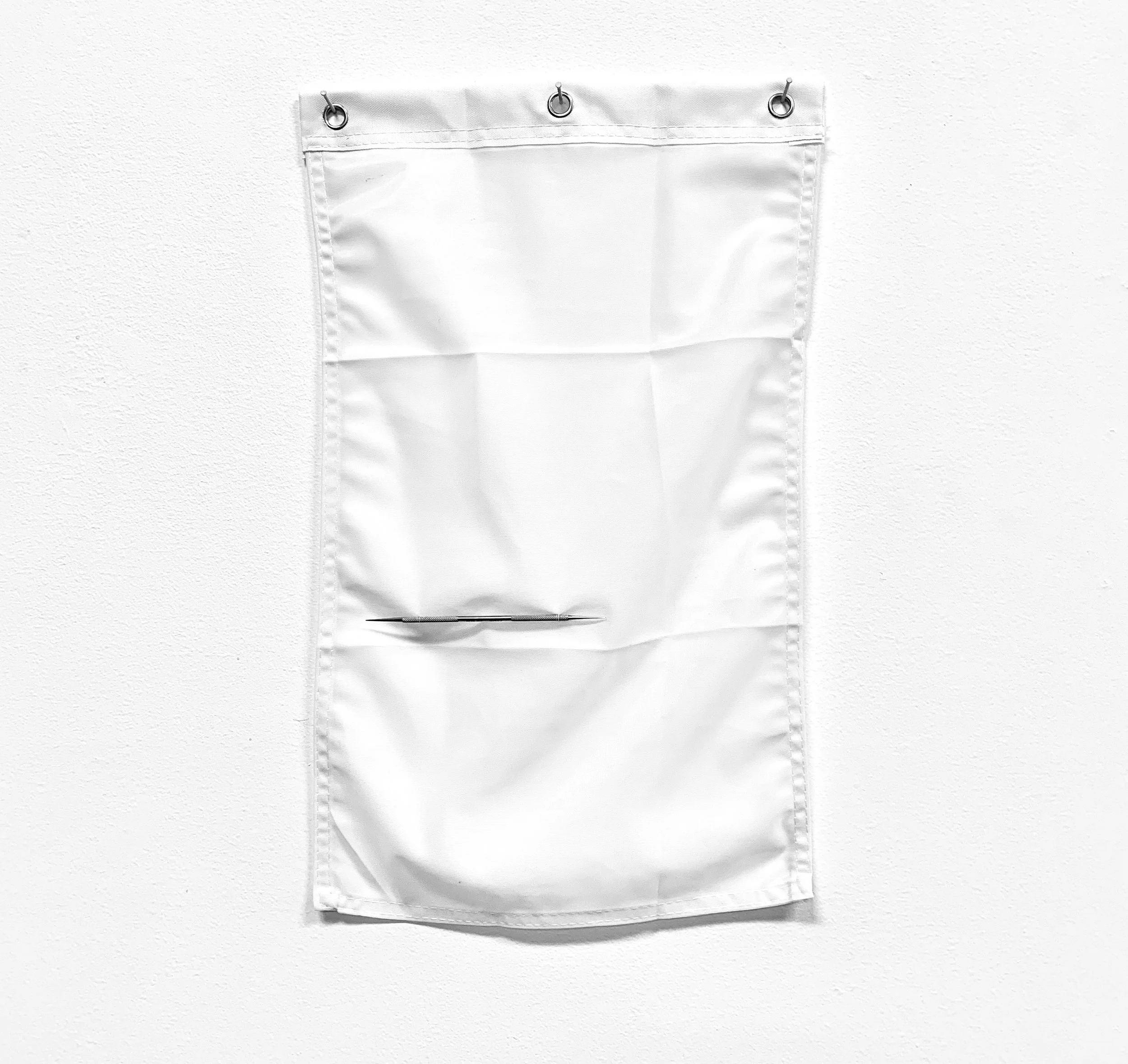 untitled - lacrimal dilator on surrender flag