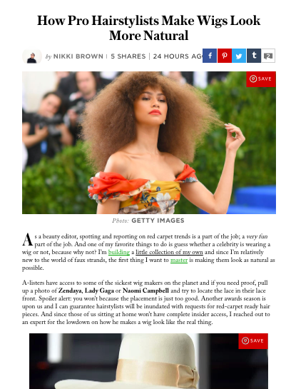 Wigbar Featured On Stylecaster Com Wigbar