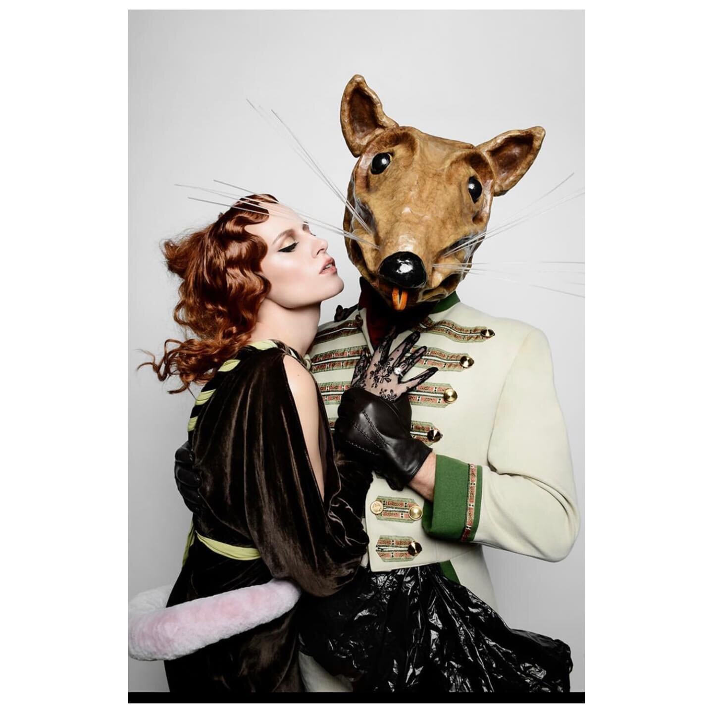 Beauty and the beast editorial for @basic_magazine 
Photography @ukmaracaibo
Model and actress @annewindsland
With #buddytherat @jonothonlyons 
Makeup @touchthisskin
#Hair @isaacdavidsonhair #wigbar 
Styling @styledbybruce
Full look @shopmorphew