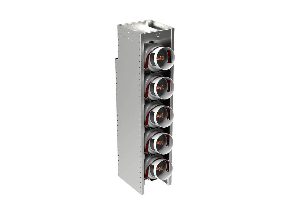 Vertical gaz bottle's module