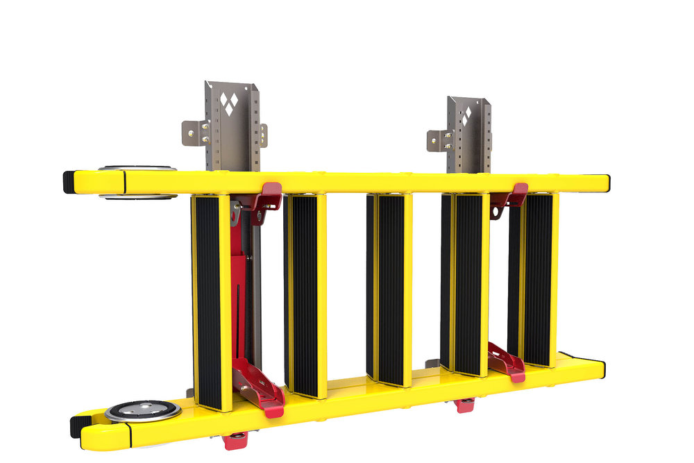 Lateral ladder support