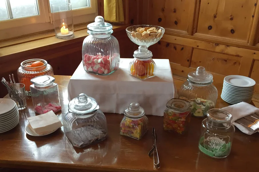 Die Candybar weckte in uns wieder das Kind