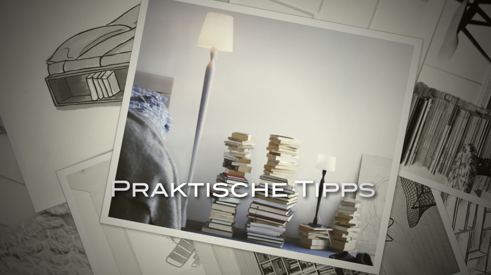 Wie kann man z.B. Zeitschriften und Bücher in die Einrichtung integrieren und sie zu einem Hingucker werden lassen.
