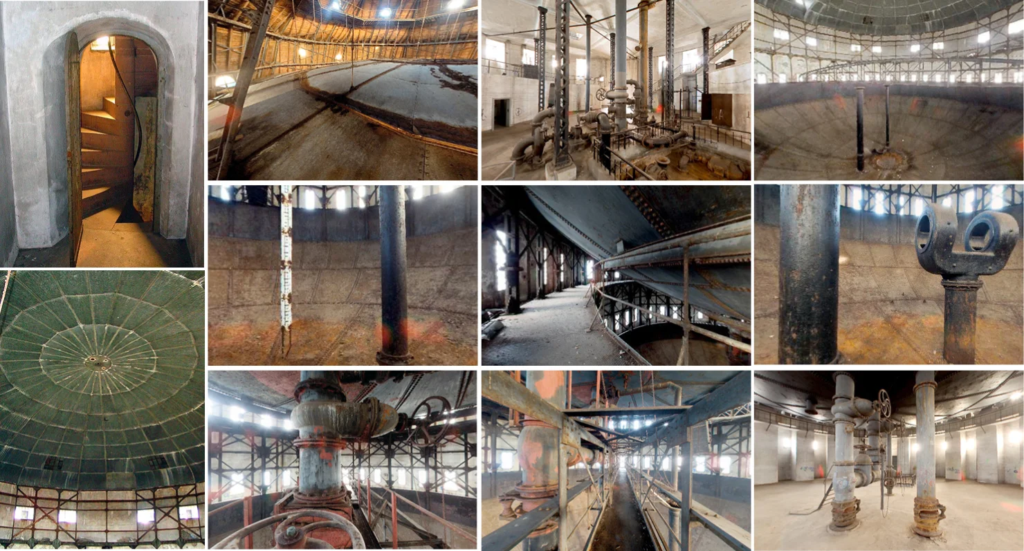 Impressionen des Wasserturms vor dem Umbau